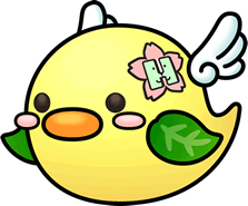 花凪のマスコットキャラクター“ぷぅ”